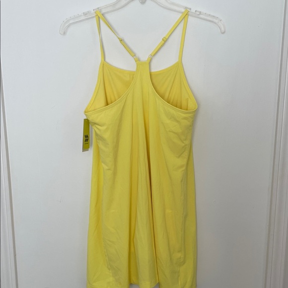 All in Motion Flex Strappy Active Dress Lemon Yellow size Medium NWT - Picture 5 of 8